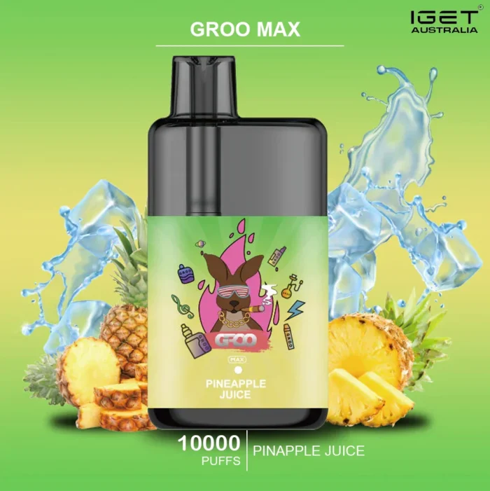 GROO MAX – PINAPPLE JUICE – 10000 PUFFS