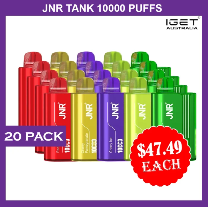 JNR TANK – 10000 PUFFS – 20 PACK