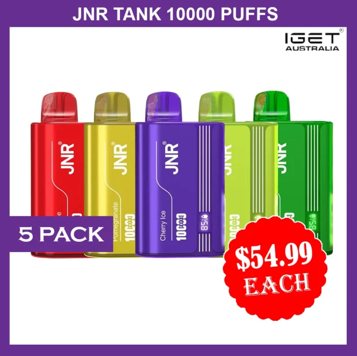 JNR TANK – 10000 PUFFS – 5 PACK