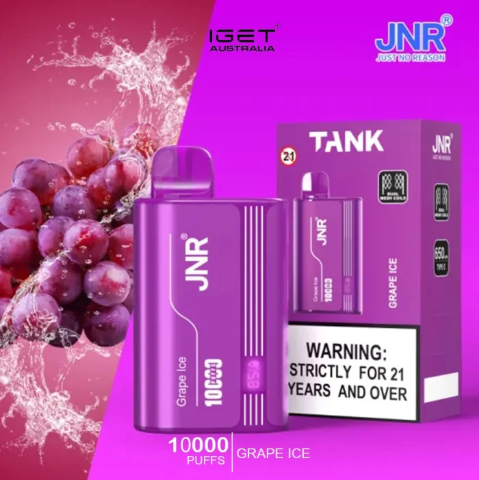 JNR TANK – GRAPE ICE – 10000 PUFFS